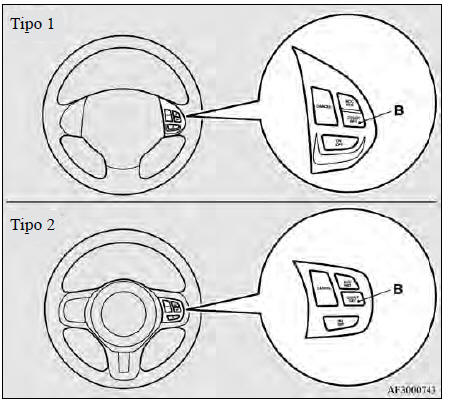 Mitsubishi Lancer. Control de crucero