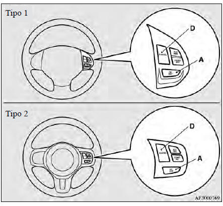 Mitsubishi Lancer. Control de crucero