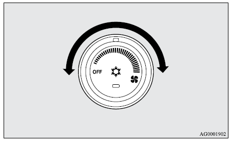 Mitsubishi Lancer. Aire acondicionado manual sin el modo de MAX A/C