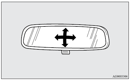 Mitsubishi Lancer. Palanca de bloqueo de inclinación del volante 