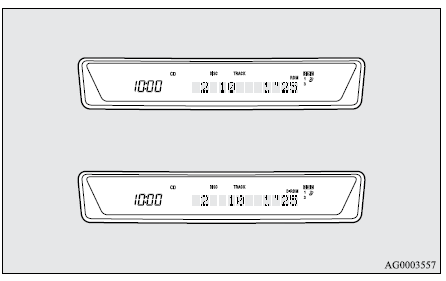 Mitsubishi Lancer. Radio AM/FM de sintonía electrónica con autocambiador de 6 CD (compatible con RBDS o MP3)