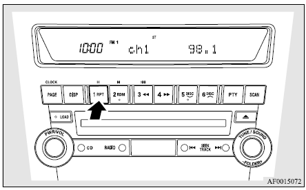 Mitsubishi Lancer. Radio AM/FM de sintonía electrónica y reproductor de CD (compatible con RBDS o MP3)