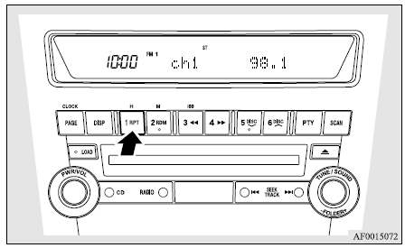 Mitsubishi Lancer. Radio AM/FM de sintonía electrónica con autocambiador de 6 CD (compatible con RBDS o MP3)