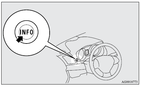 Mitsubishi Lancer. Pantalla de información múltiple 