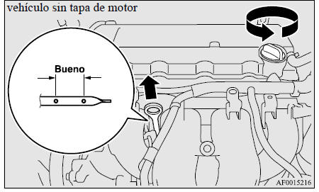 Mitsubishi Lancer. Aceite y filtro de aceite del motor