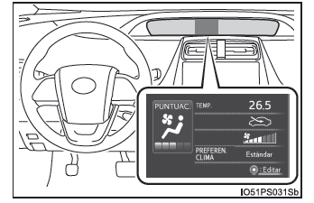 Toyota Prius. Utilización del sistema de aire acondicionado y del desempañador