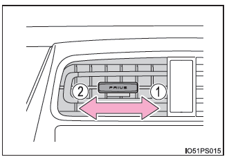 Toyota Prius. Utilización del sistema de aire acondicionado y del desempañador