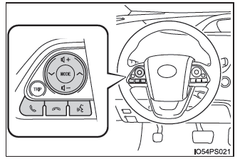 Toyota Prius. Utilización de otros elementos del interior del vehículo