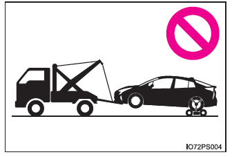 Toyota Prius. Pasos que deben realizarse en caso de emergencia