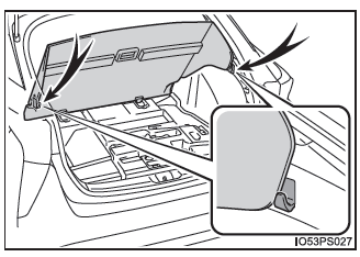 Toyota Prius. Utilización de los espacios de almacenamiento