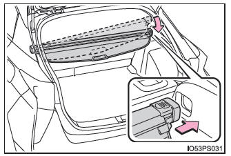 Toyota Prius. Utilización de los espacios de almacenamiento