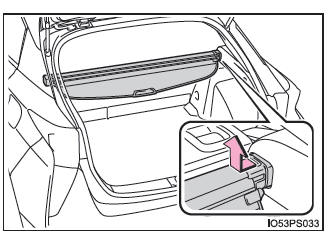Toyota Prius. Utilización de los espacios de almacenamiento