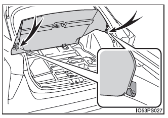 Toyota Prius. Utilización de los espacios de almacenamiento