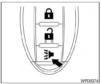 Nissan Tiida. NISSAN Intelligent Key (excepto Argentina)