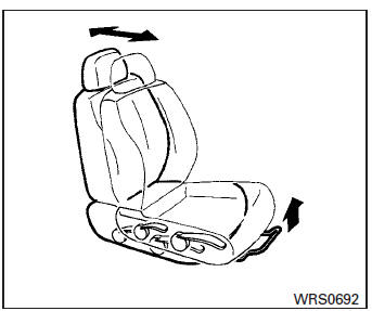 Nissan Tiida. Cinturones de seguridad