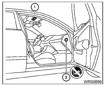 Nissan Tiida. Sistema de Sujeción Suplementario (SRS)