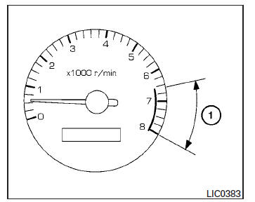 Nissan Tiida. Medidores e indicadores 