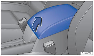 VW Scirocco. Compartimentos portaobjetos 