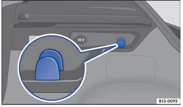 VW Scirocco. Equipamiento del maletero