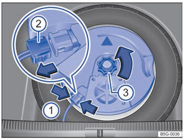 VW Scirocco. Subwoofer 