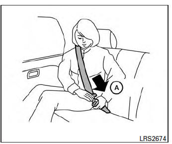 Nissan Tiida. Cinturones de seguridad